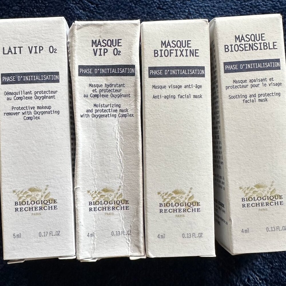 Biologique Recherche Mask Set – VIP O2, Biofixine & Biosensible